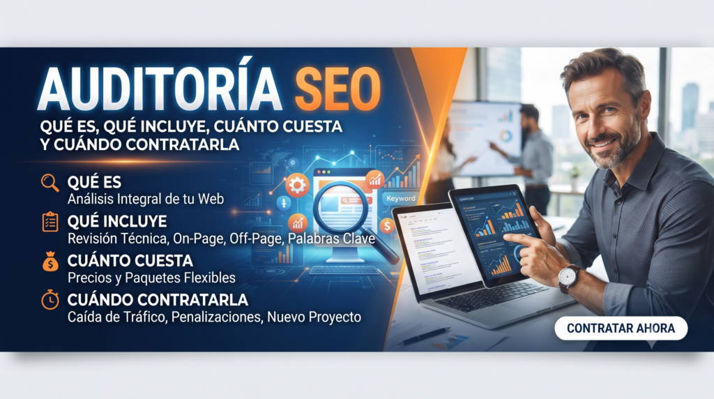 Auditoría SEO qué es, qué incluye, cuánto cuesta y cuándo contratarla