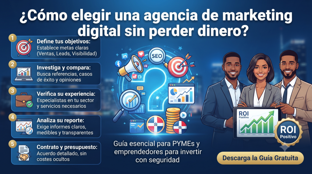 Cómo elegir una agencia de marketing digital sin perder dinero