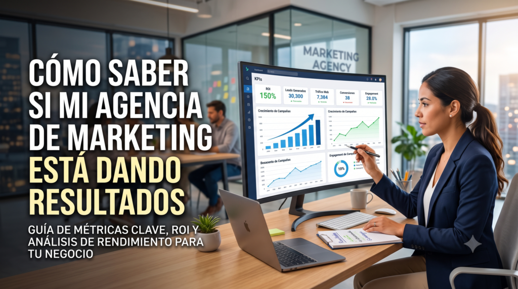 cómo saber si mi agencia de marketing está dando resultados