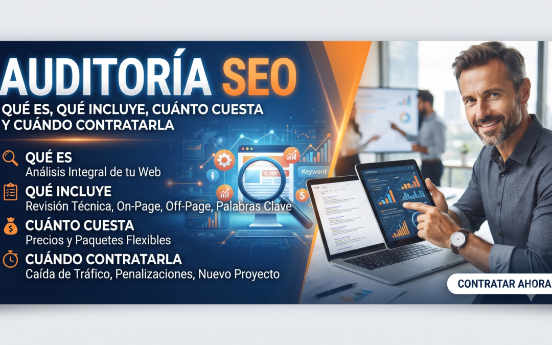Auditoría SEO qué es, qué incluye, cuánto cuesta y cuándo contratarla