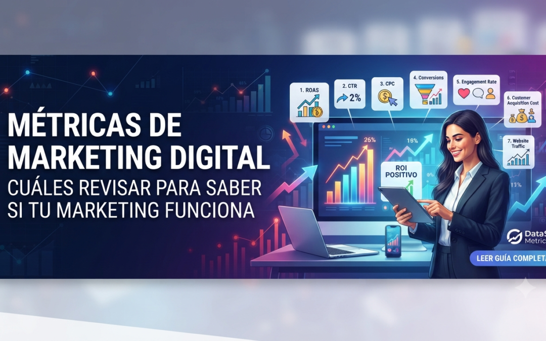 Métricas de marketing digital cuáles revisar para saber si tu marketing funciona