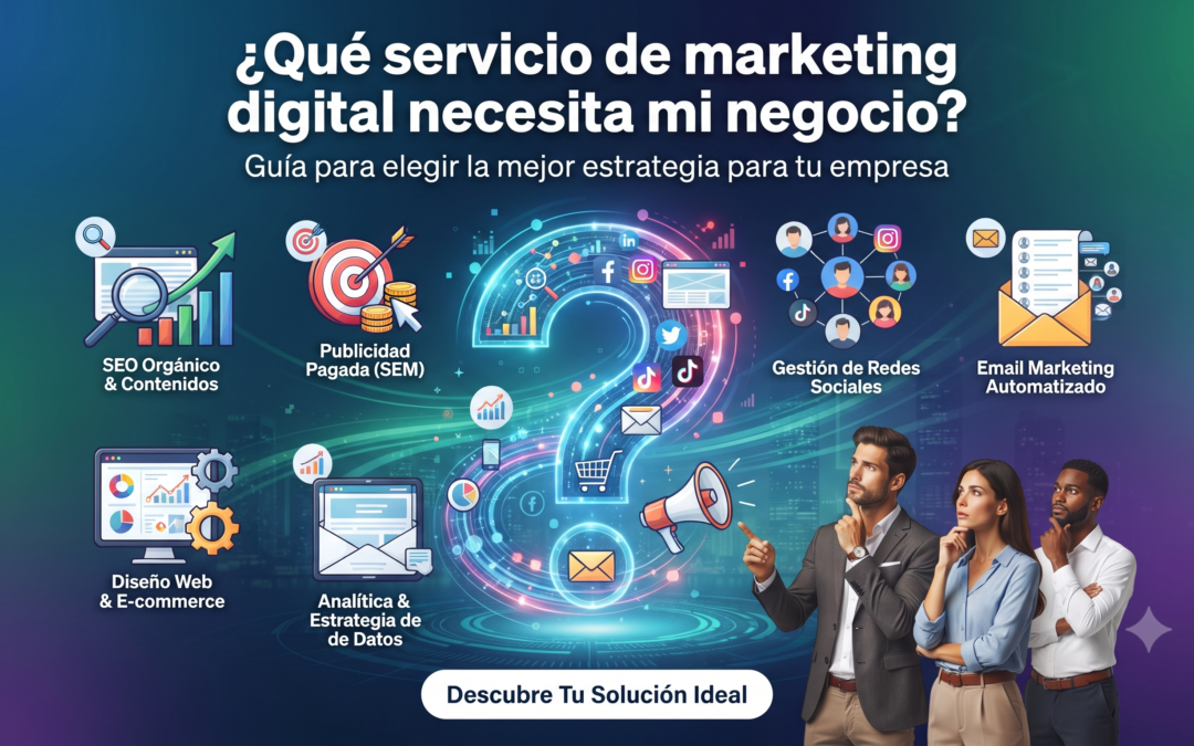 ¿Qué servicio de marketing digital necesita mi negocio
